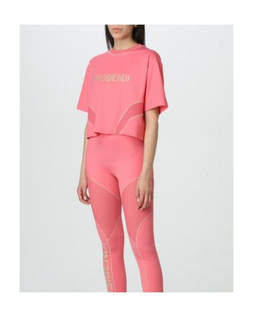 Fendi Pink Short T-Shirt