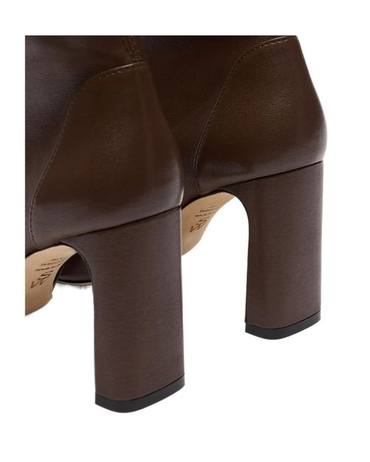 Stuart Weitzman Brown Babette Bootie 85