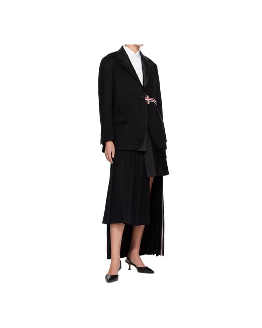 Thom Browne Black Narrow Jacket