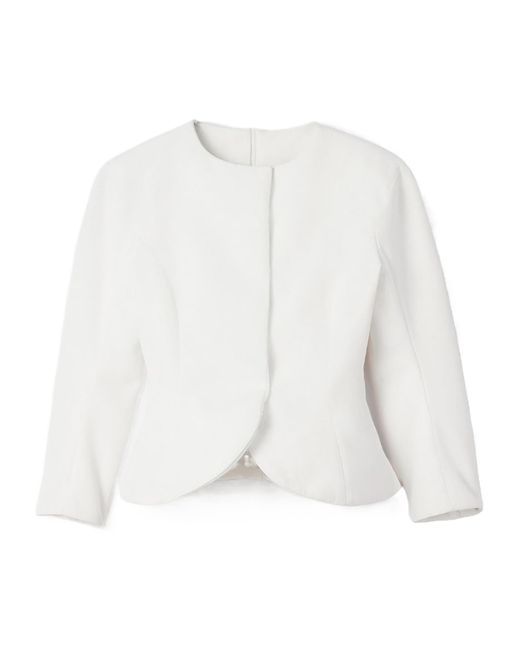 Jacquemus White Long-Sleeved Jacket