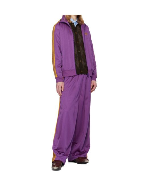 Needles Purple Long-Sleeved Jacket for men