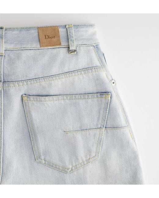 Dior Gray Regular-Fit Jeans