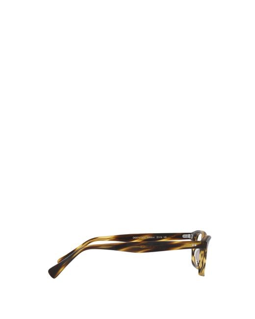 Oliver Peoples White Edelson Rectangle-Frame Glasses for men