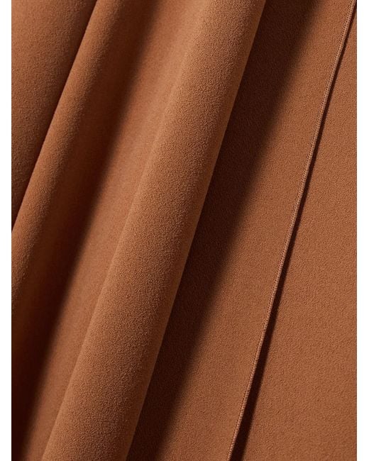Solace London Brown Asymmetrical Dress