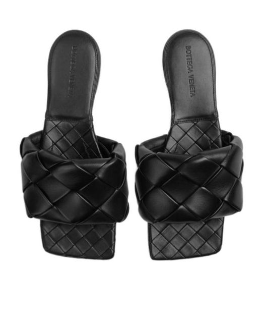 Bottega Veneta Green Bv Lido Flat Sandals