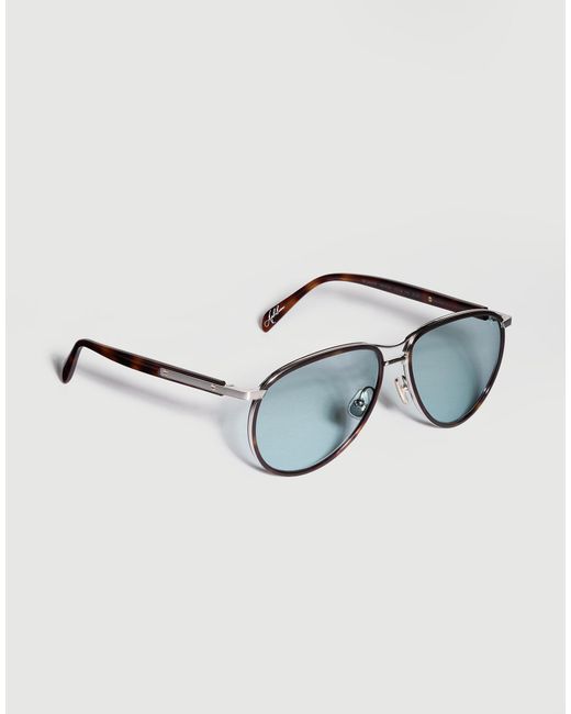 Brunello Cucinelli Metallic Full-Rim Sunglasses for men