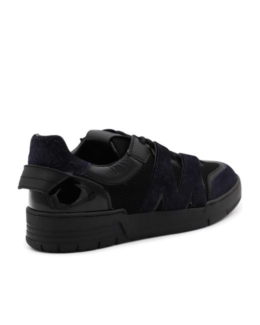 Moschino Black Logo Detailed Sports Shoes for men