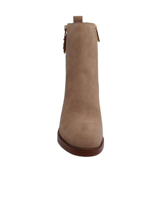 Michael Kors Brown Regan Ankle Short Boots