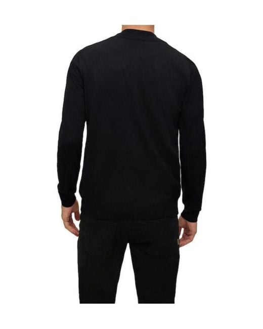 Boss Black Boss Balonso Zip Knitted Jacket for men