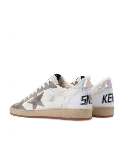 Golden Goose Deluxe Brand White Star-Patch Low-Top Sneakers