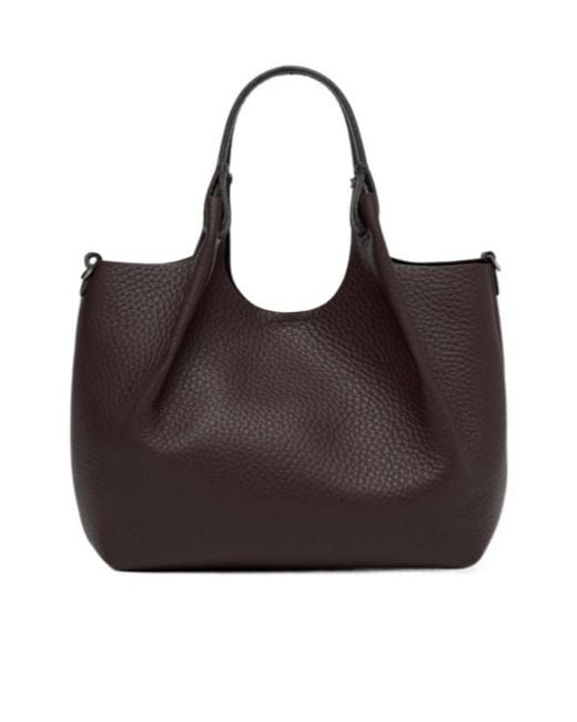 Gianni Chiarini Brown Dua Medium Top-Handle Shoulder Bag
