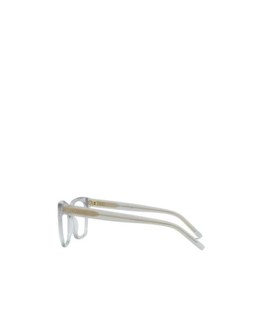 Givenchy White Full Frame Plain Mirror