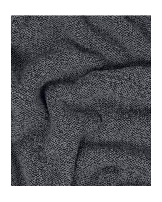 Stone Island Gray Logo Patch Crewneck Jumper for men
