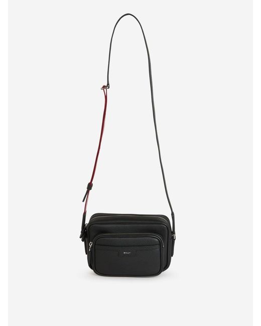 Bally White Logo Shoulder Bag for men