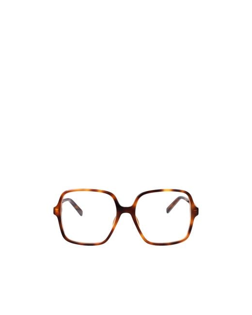 Gucci White Eyewear Square Frame Glasses