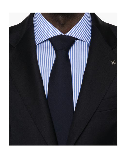 Tagliatore Blue Two-Button Blazer for men