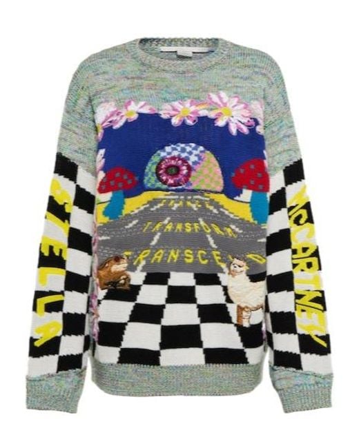 Stella McCartney Multicolor Jacquard Sweater