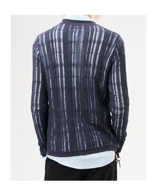 Our Legacy Blue Formal Knit Sweater for men