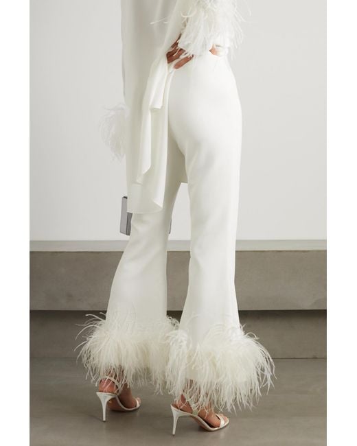 16Arlington White Cropped Casual Pants
