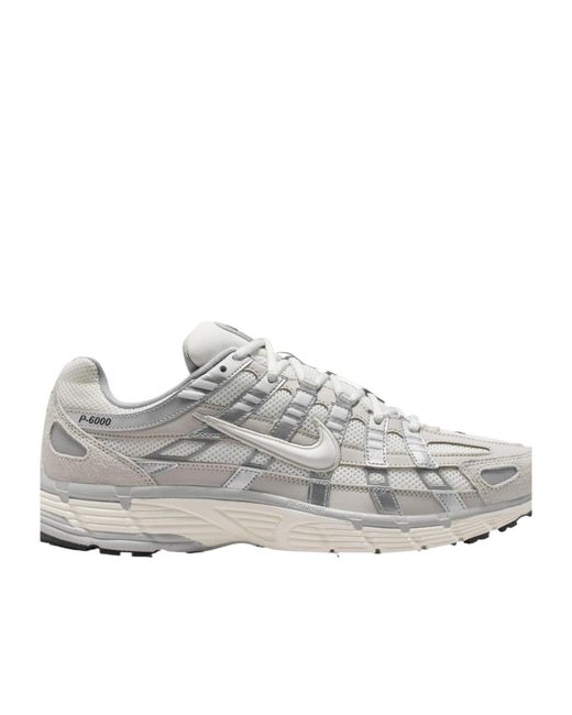 Nike Gray Solid Color Trainers for men
