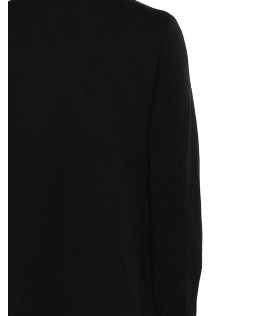 Gran Sasso Black Single-Breasted Blazer for men