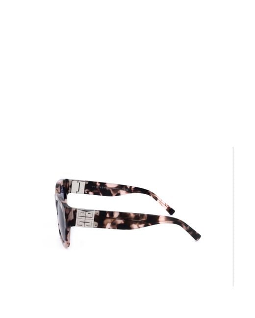 Givenchy Blue Tortoiseshell Square Sunglasses for men