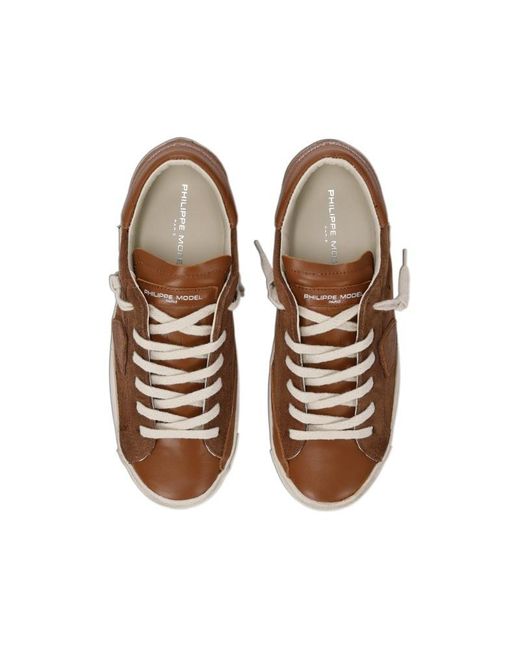 Philippe Model Brown Sneakers