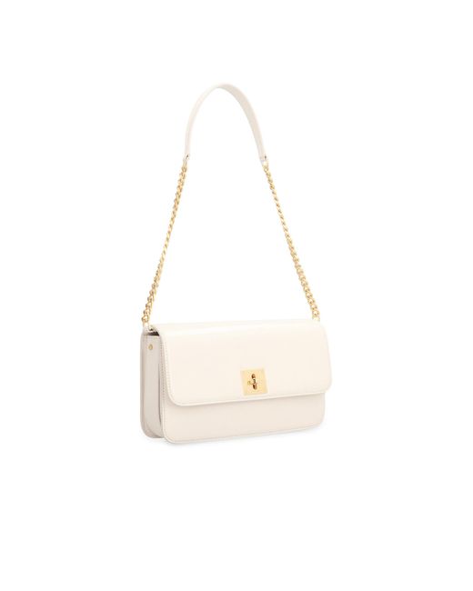 Golden Goose Deluxe Brand White Chain-Linked Shoulder Bag
