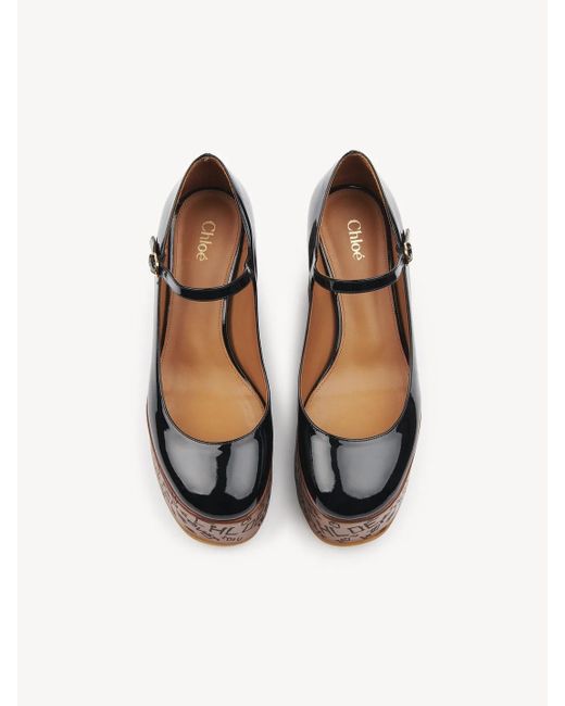 Chloé Brown Chloé Maxime Wedge Pumps