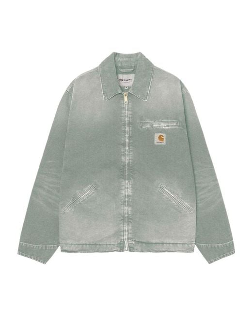 Carhartt Green Long-Sleeved Casual Jacket for men