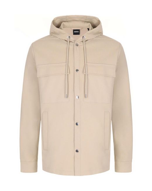 Boss Natural Long Sleeve Casual Jacket for men