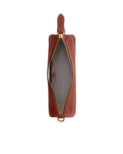 COACH Red Waverly Chain Strap Shoulder Bag