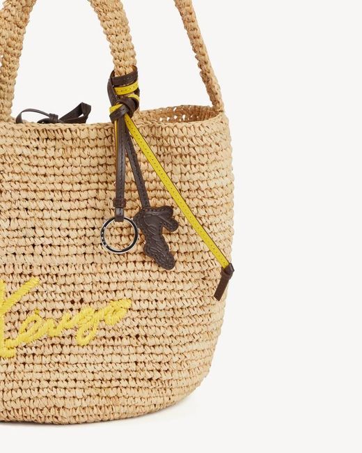 KENZO Metallic Small Basket Bag