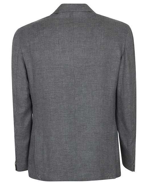 Eleventy Gray Two-Piece Tailored Suit for men