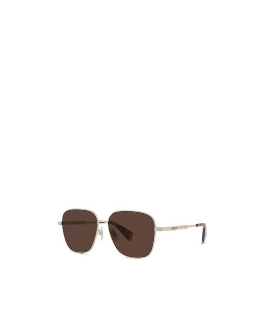 KENZO Multicolor Logo Logo Sunglasses