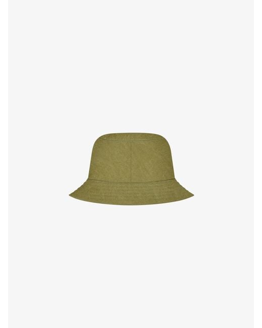 Givenchy Green Bucket Hat for men
