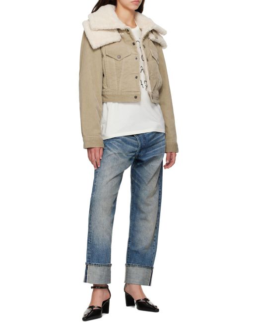 R13 Natural Long Sleeve Jacket