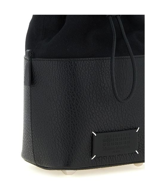 Maison Margiela Black Small 5Ac Bucket Bag