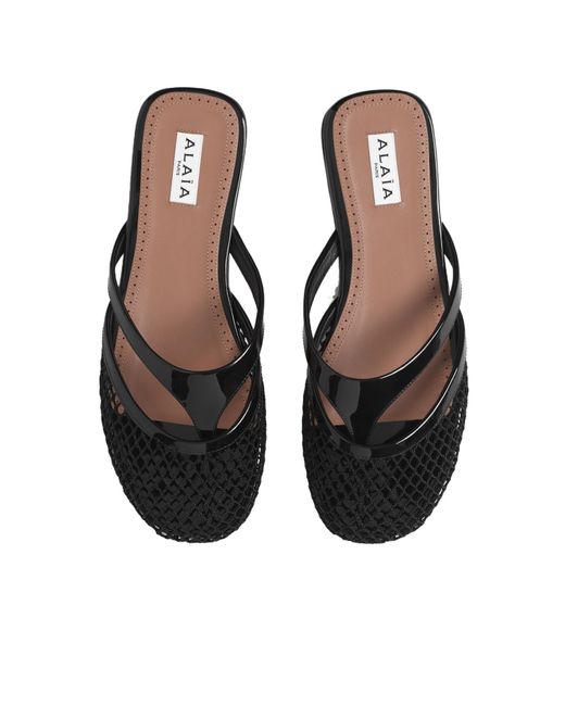 Alaïa Black Sandals