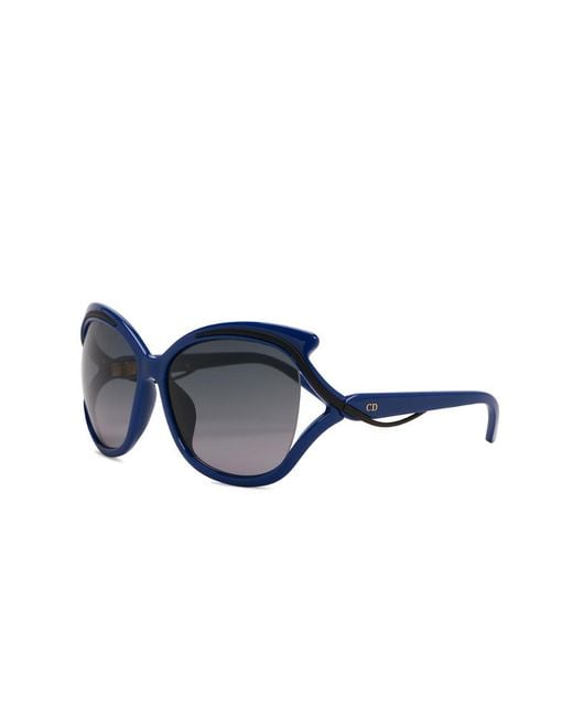 Dior Blue Logo Sunglasses