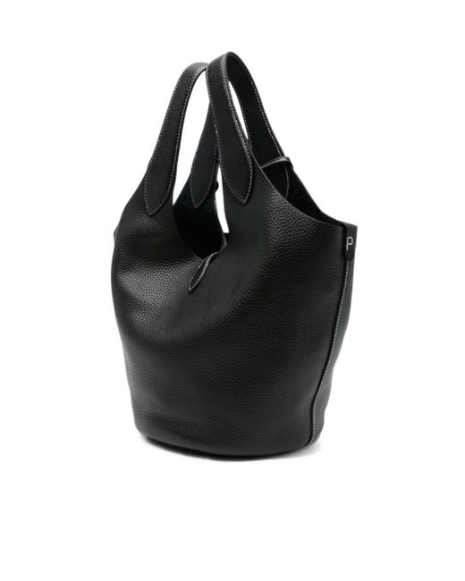 Ralph Lauren Black Double-Handle Handbag