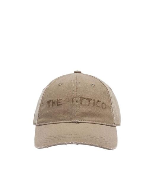 The Attico White Cap