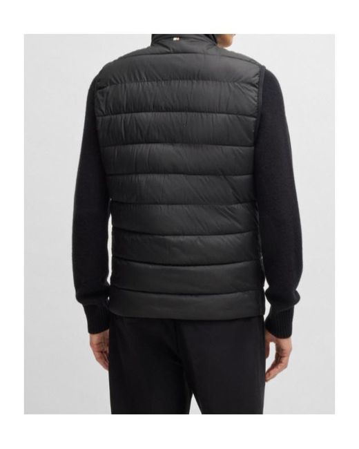 Boss Black Boss Zip-Up Quilted Gilet for men