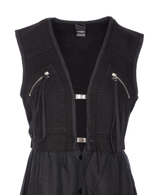 Pinko Black Dresses