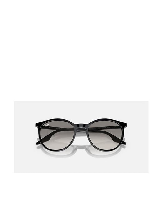 Ray-Ban Metallic Round-Frame Sunglasses