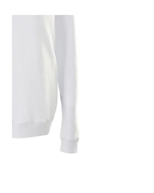 Versace Jeans White Printed Logo Sweater