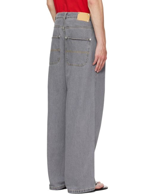 GIMAGUAS Gray Five-Pocket Jeans
