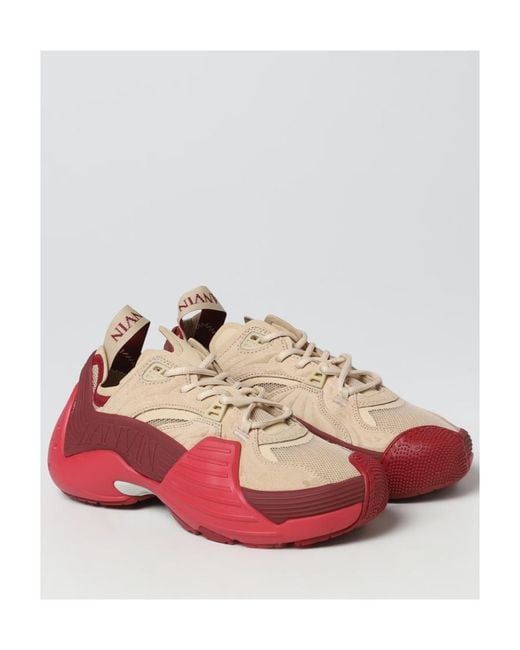 Lanvin Multicolor Flash-x Leather Sneakers