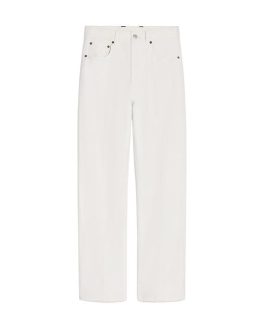Céline White Boyfriend Jeans 001 for men