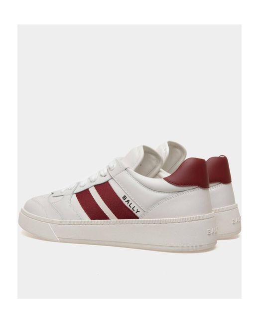 Bally Pink Tie Low Upper Board Shoes for men